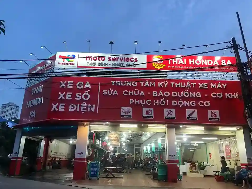 Biển quảng cáo sửa xe máy đẹp và thu hút khách hàng