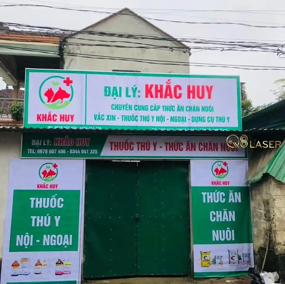 Biển quảng cáo thức ăn chăn nuôi tại Hà Nội giúp cửa hàng nổi bật và thu hút khách hàng