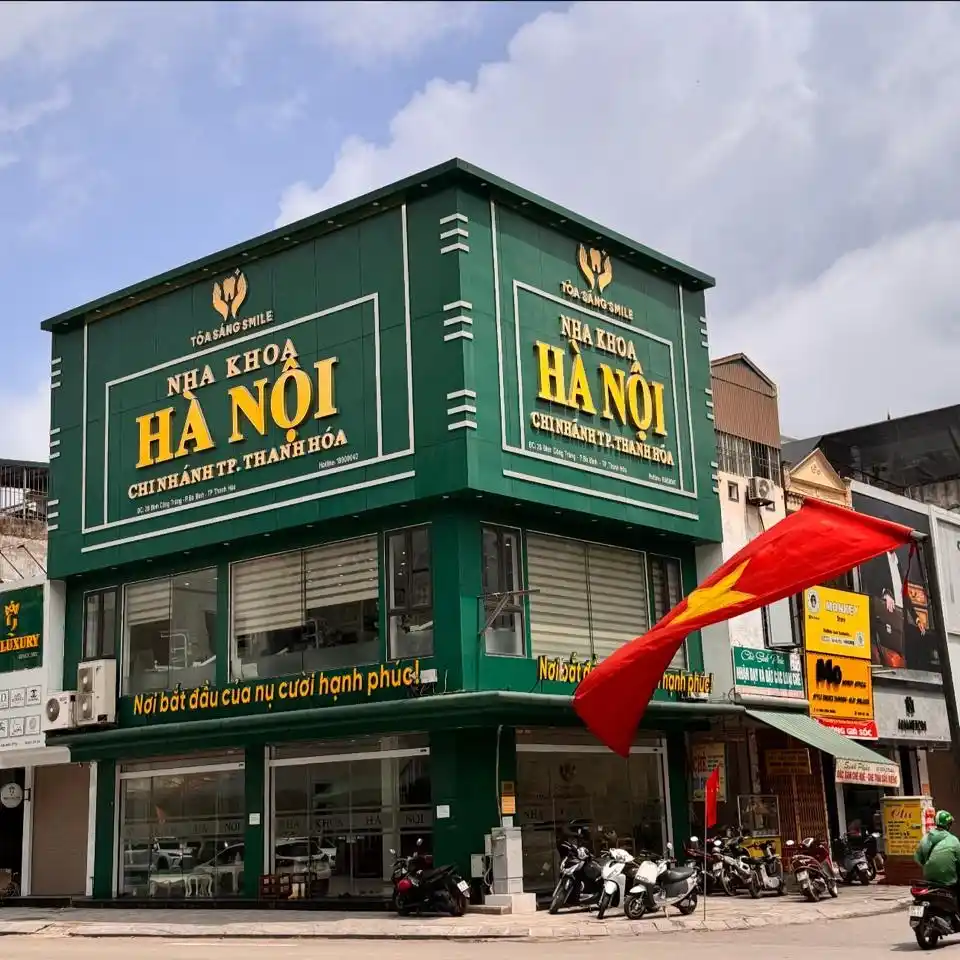 Biển chữ nổi inox cho phòng khám nha khoa