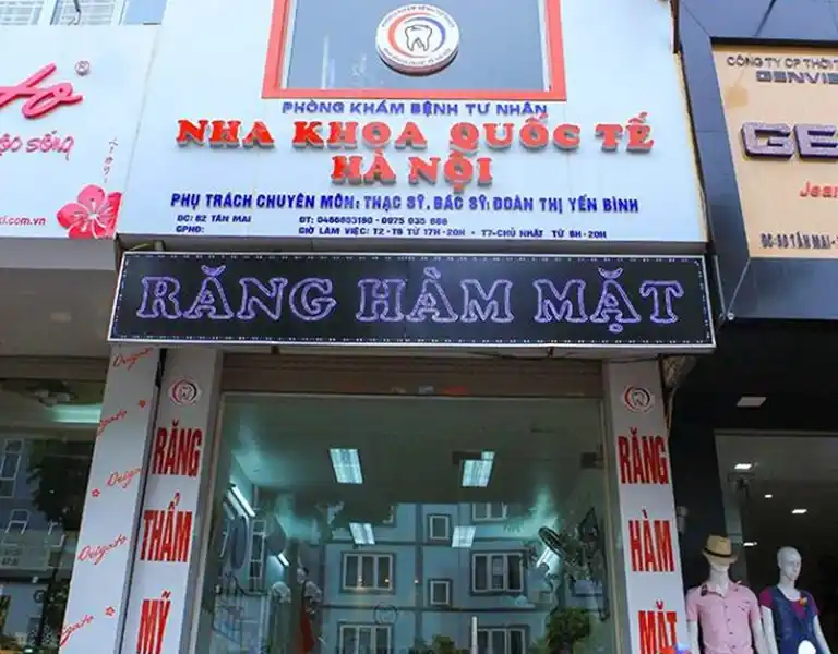 Biển quảng cáo đẹp cho phòng khám nha khoa