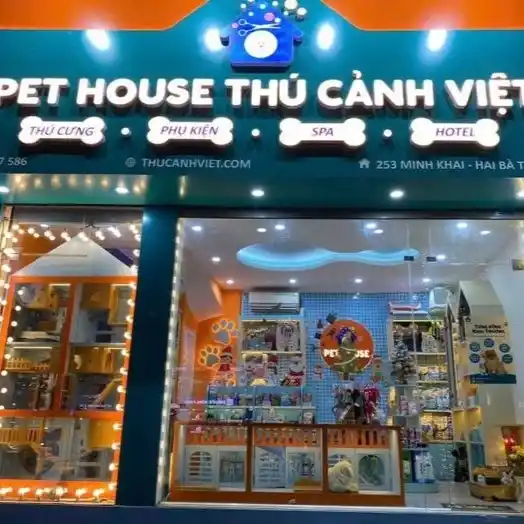 Biển quảng cáo pet shop thiết kế alu chữ nổi hiện đại