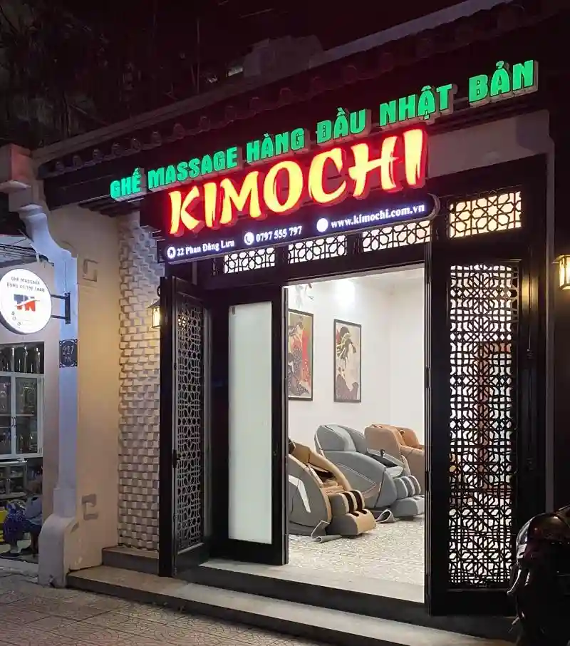 Biển massage mica LED thu hút khách