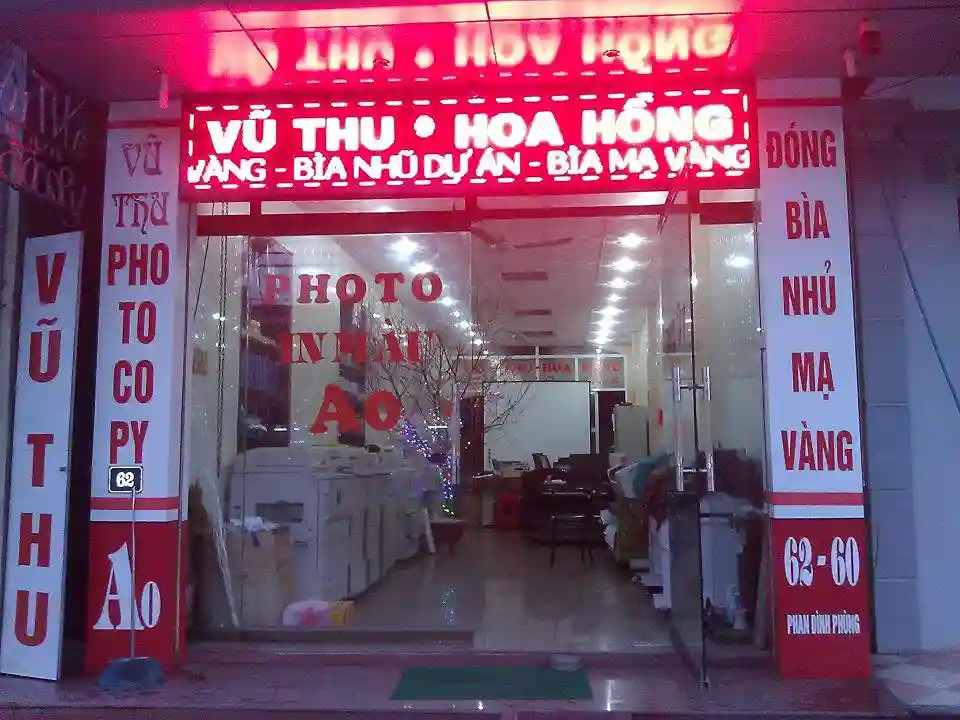 Biển photocopy mica chữ nổi