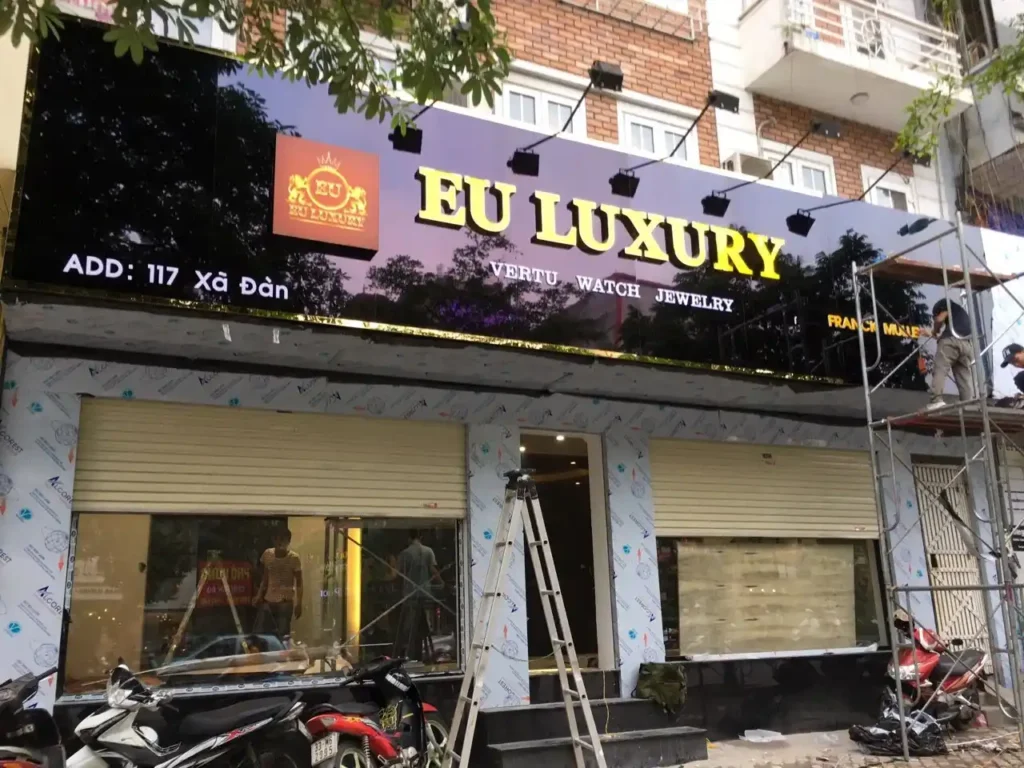 Biển quảng cáo Alu sáng trọng và đẳng cấp