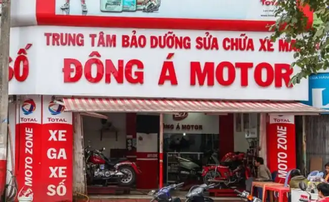 Biển alu sửa xe máy cao cấp, chống nước và bền màu