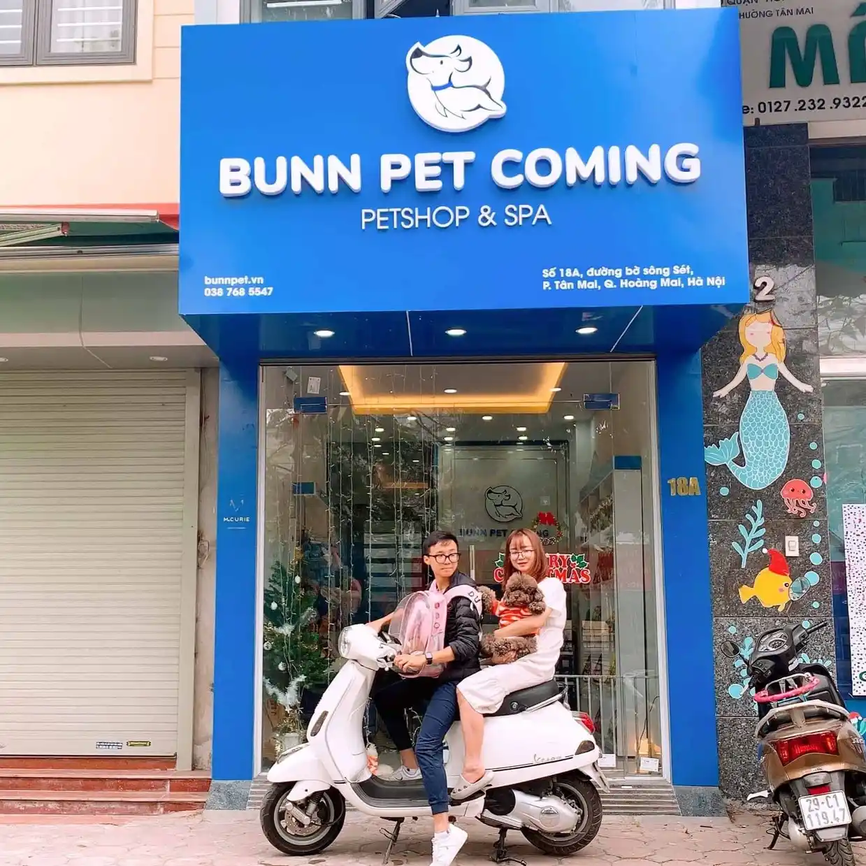 Biển quảng cáo pet shop thiết kế alu chữ nổi hiện đại
