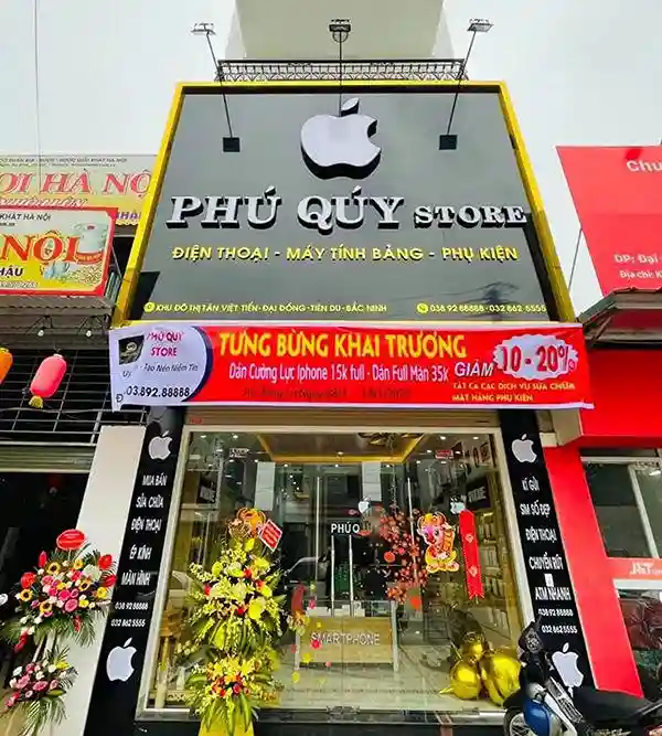 Biển Quảng Cáo Điện Thoại chữ nổi inox sang trọng