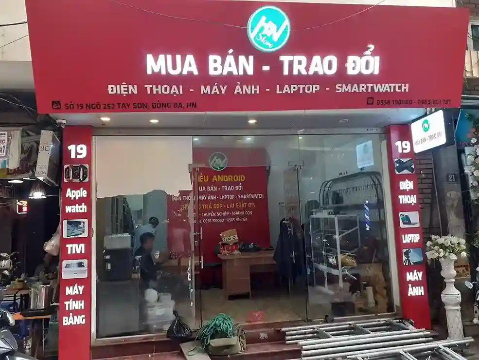 Biển Quảng Cáo Điện Thoại hộp đèn LED chiếu sáng nổi bật