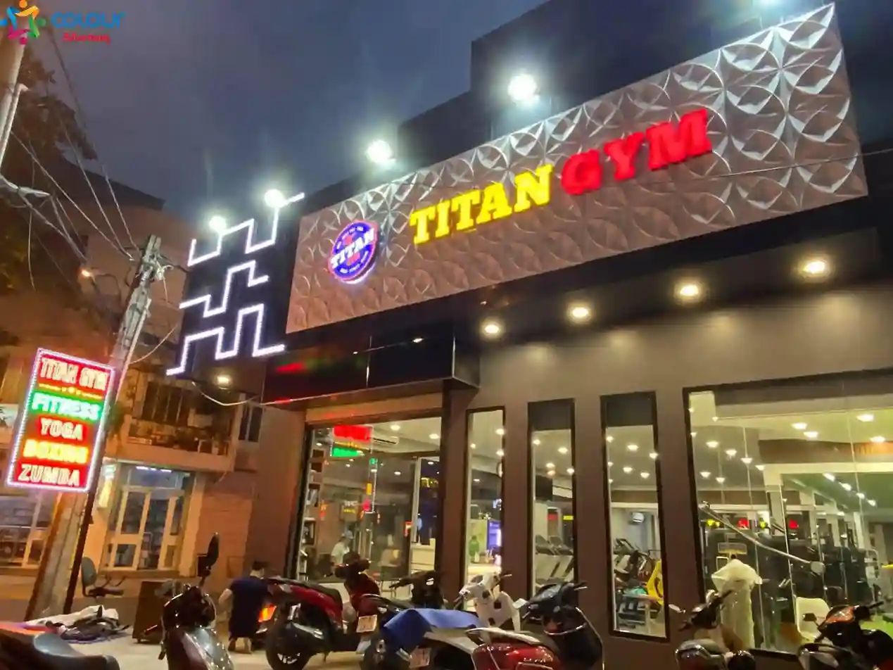 Biển quảng cáo phòng gym nổi bật