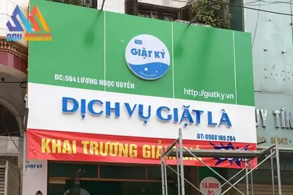 Biển quảng cáo giặt là giá rẻ chất lượng cao