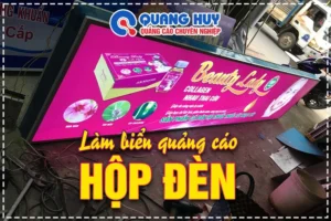 Biển quảng cáo hộp đèn