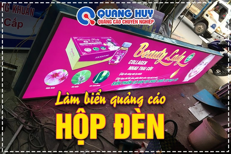 Biển quảng cáo hộp đèn