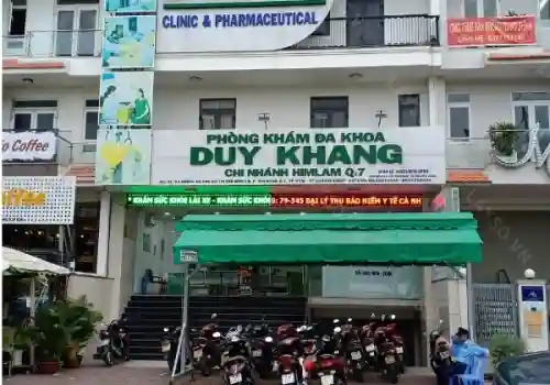 Biển quảng cáo phòng khám đa khoa Duy Khang