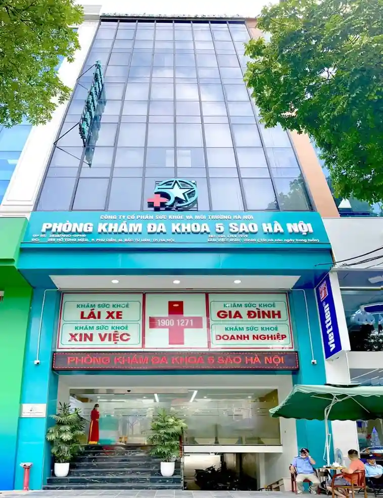 Biển quảng cáo phòng khám đa khoa 5 sao