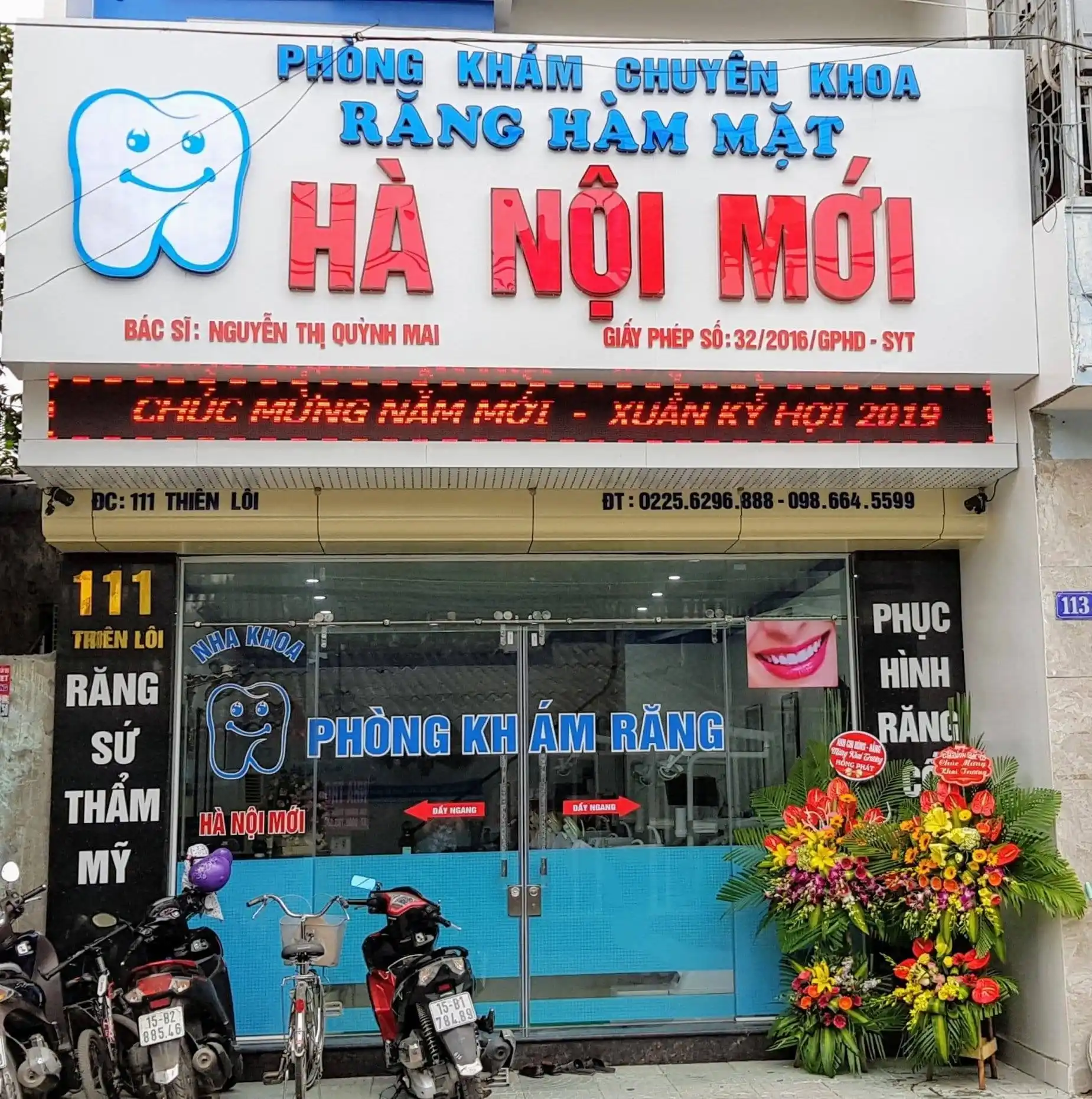 Quảng cáo Quang Huy làm biển nha khoa chất lượng cao