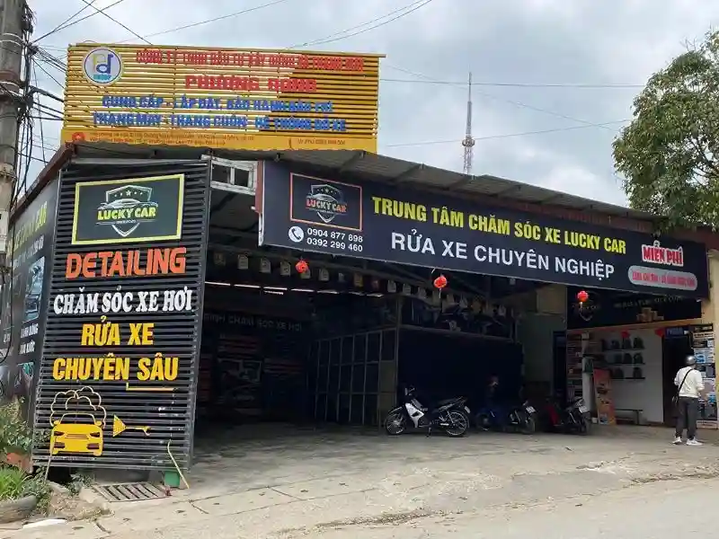 Biển quảng cáo rửa ô tô chuyên nghiệp