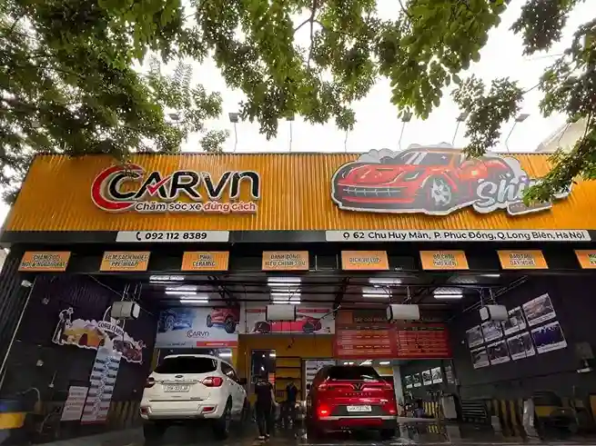 Biển quảng cáo rửa xe sáng tạo và bắt mắt