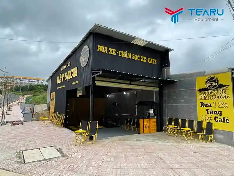 Biển quảng cáo rửa xe mica