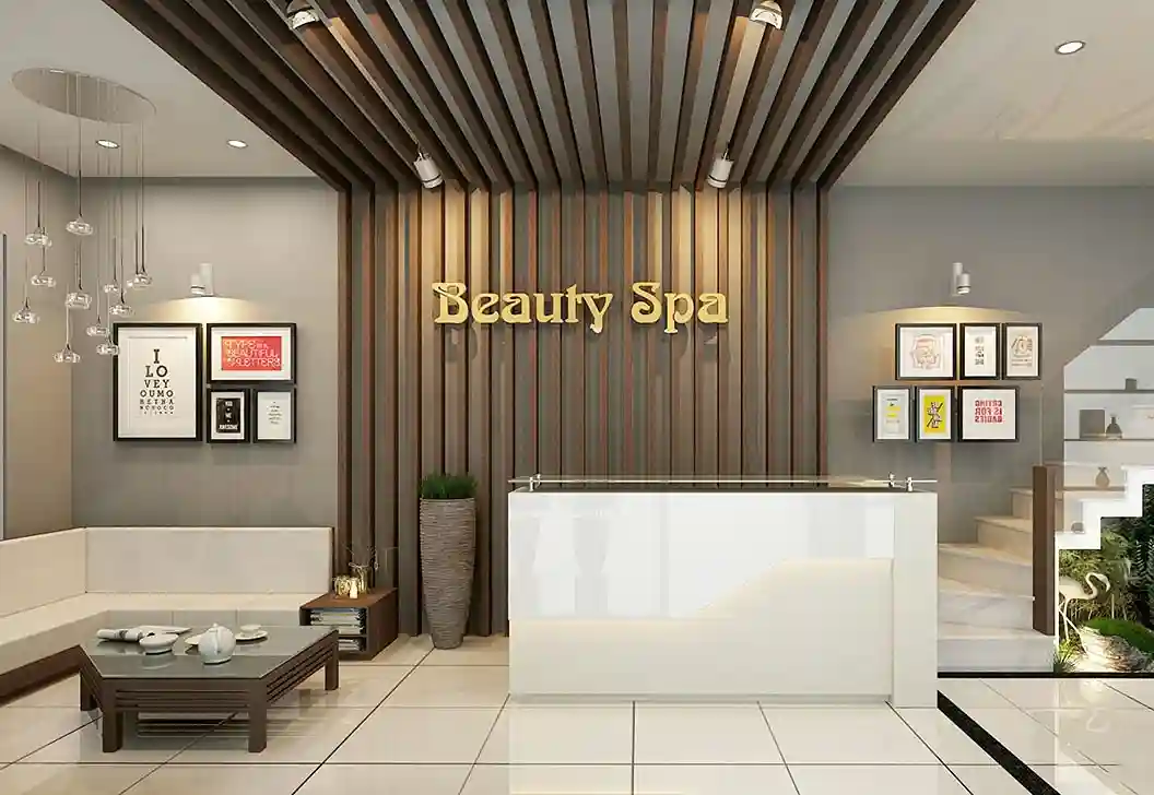 Biển quảng cáo spa chữ nổi mica sang trọng và nổi bật