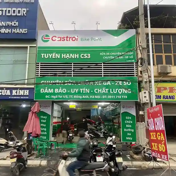 Dịch vụ làm biển quảng cáo sửa xe máy uy tín tại Hà Nội