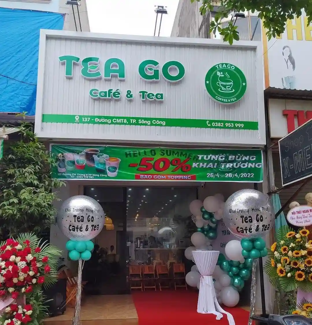 Biển quảng cáo trà sữa nền tôn Biển quảng cáo trà sữa nền tôn