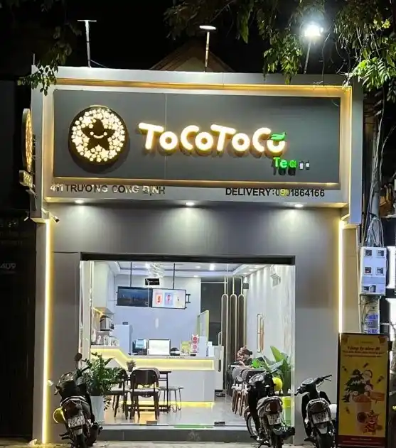 Biển quảng cáo trà sữa tại Hà Nội Tocotoco Biển quảng cáo trà sữa tại Hà Nội Tocotoco