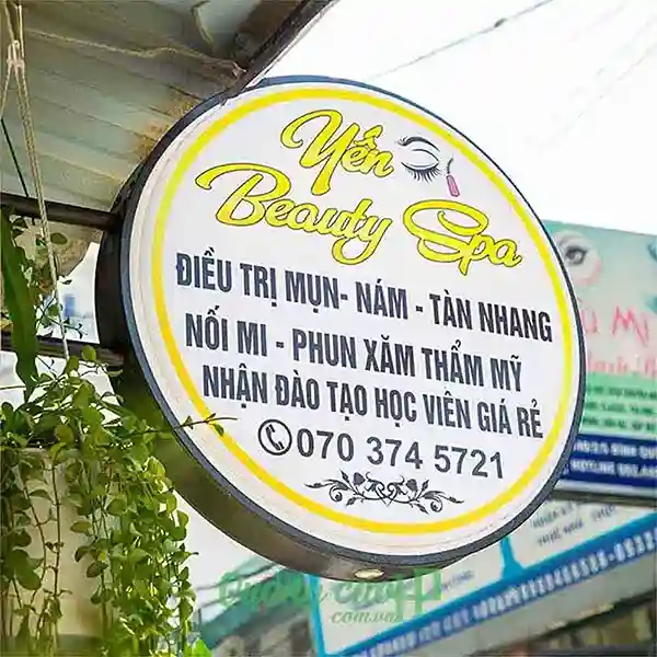 Biển vẫy phun xăm đẹp, gọn gàng và phù hợp mọi không gian