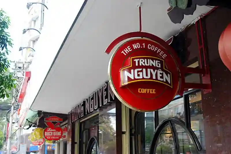 Biển vẫy tròn alu bền đẹp cho cửa hàng