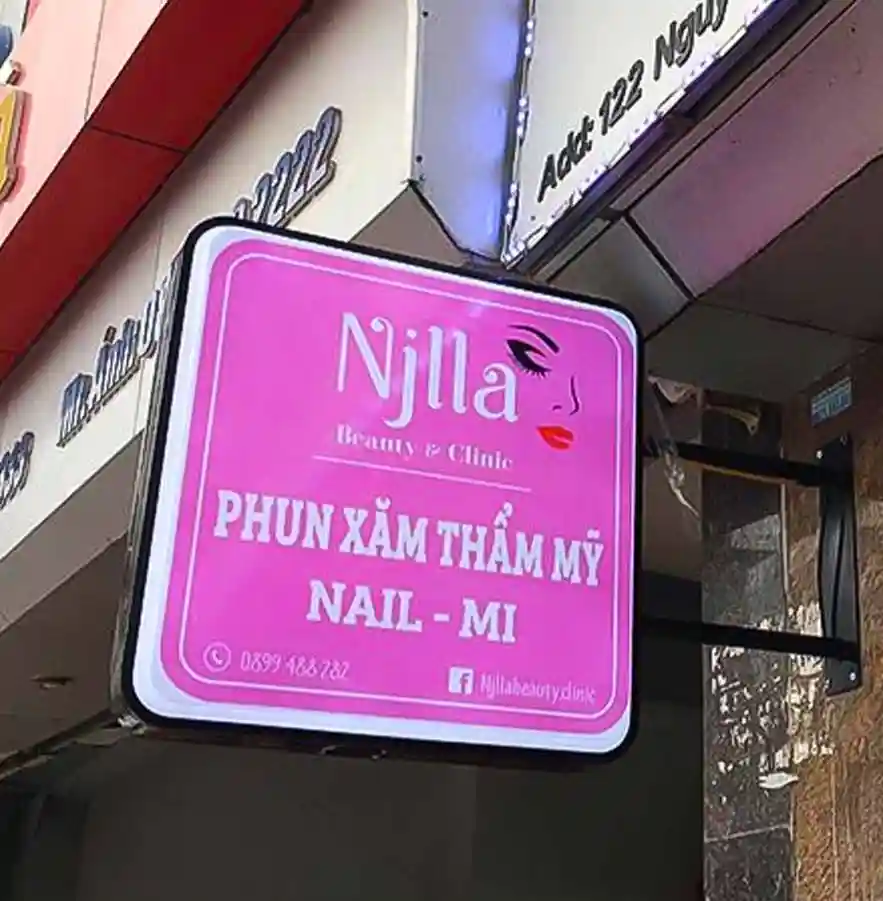 biển vẫy decal hình vuông