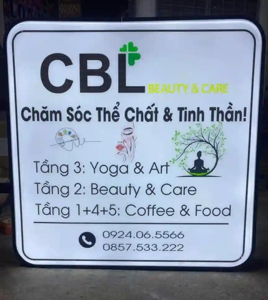 biển vẫy Spa hình vuông