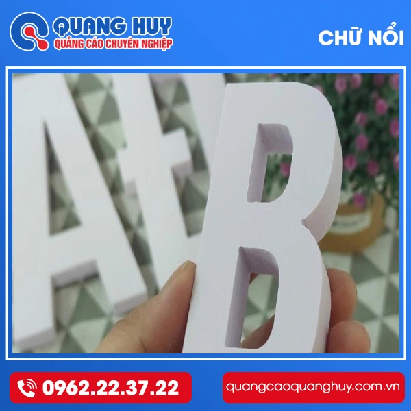 Chữ Nổi Formex
