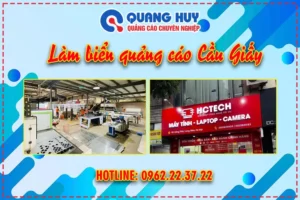 Làm biển quảng cáo Cầu Giấy