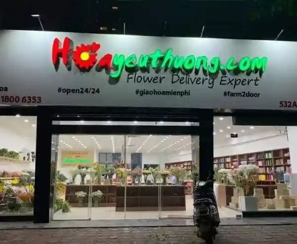 Làm biển quảng cáo hoa tươi giá rẻ tại Hà Nội