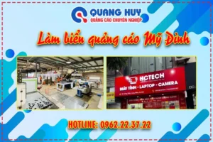 Làm biển quảng cáo Mỹ Đình