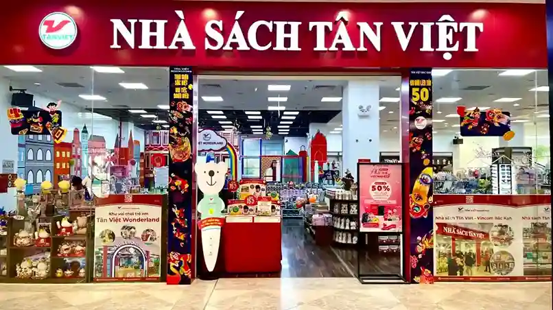 Mẫu bảng hiệu nhà sách ấn tượng và dễ nhìn