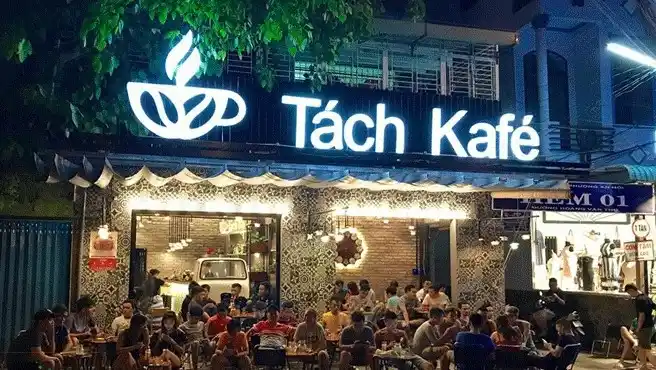 Thiết kế thi công biển quảng cáo cafe trọn gói