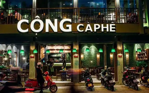 Thiết kế biển quảng cáo cafe sang trọng