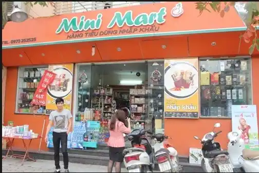Bảng hiệu siêu thị mini chuyên nghiệp