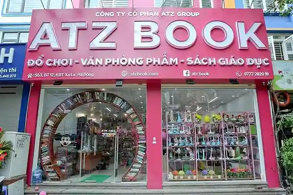 Thi công biển nhà sách chuyên nghiệp và đúng kỹ thuật