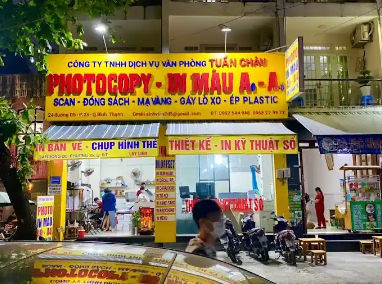 Thiết kế biển quảng cáo photocopy chuyên nghiệp