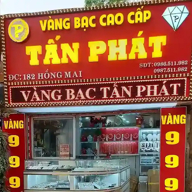 Làm biển quảng cáo tiệm vàng nổi bật, ấn tượng và độc đáo