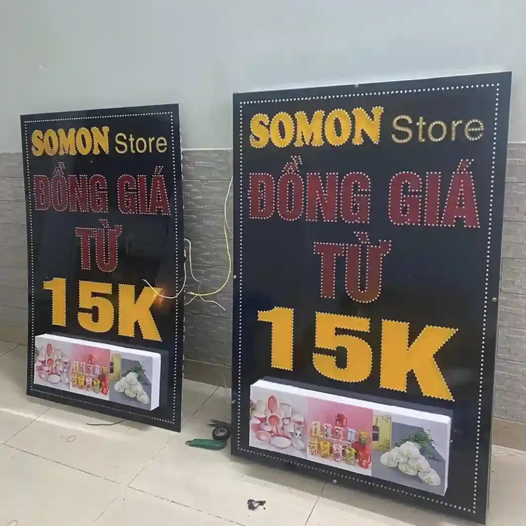 Biển vẫy led ruồi alu