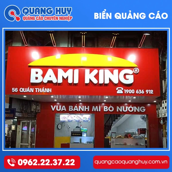 Biển Quảng Cáo Bánh Mì