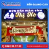 Biển Quảng Cáo Bún Đậu Mắm Tôm