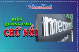 Biển quảng cáo chữ nổi