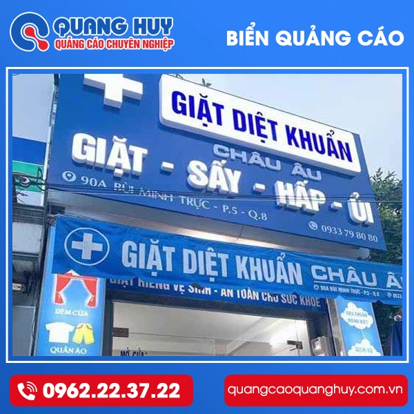 Biển Quảng Cáo Giặt Là