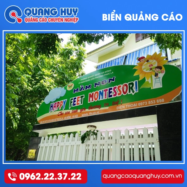 Biển Quảng Cáo Trường Mầm Non