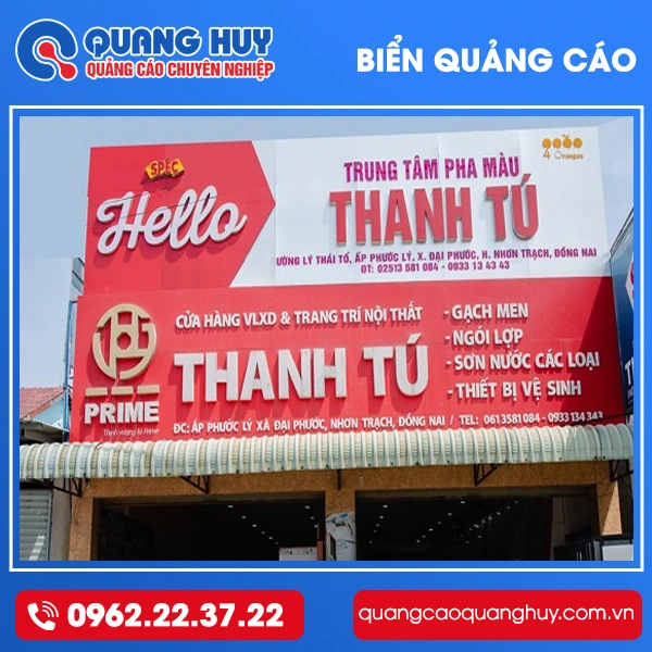 Biển Quảng Cáo Vật Liệu Xây Dựng