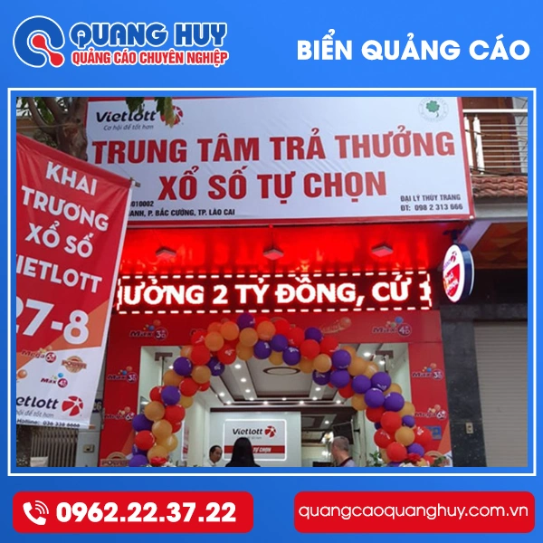 Biển Quảng Cáo Xổ Số