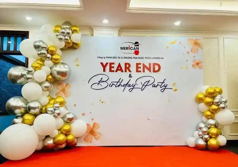 Backdrop kỷ niệm thành lập công ty